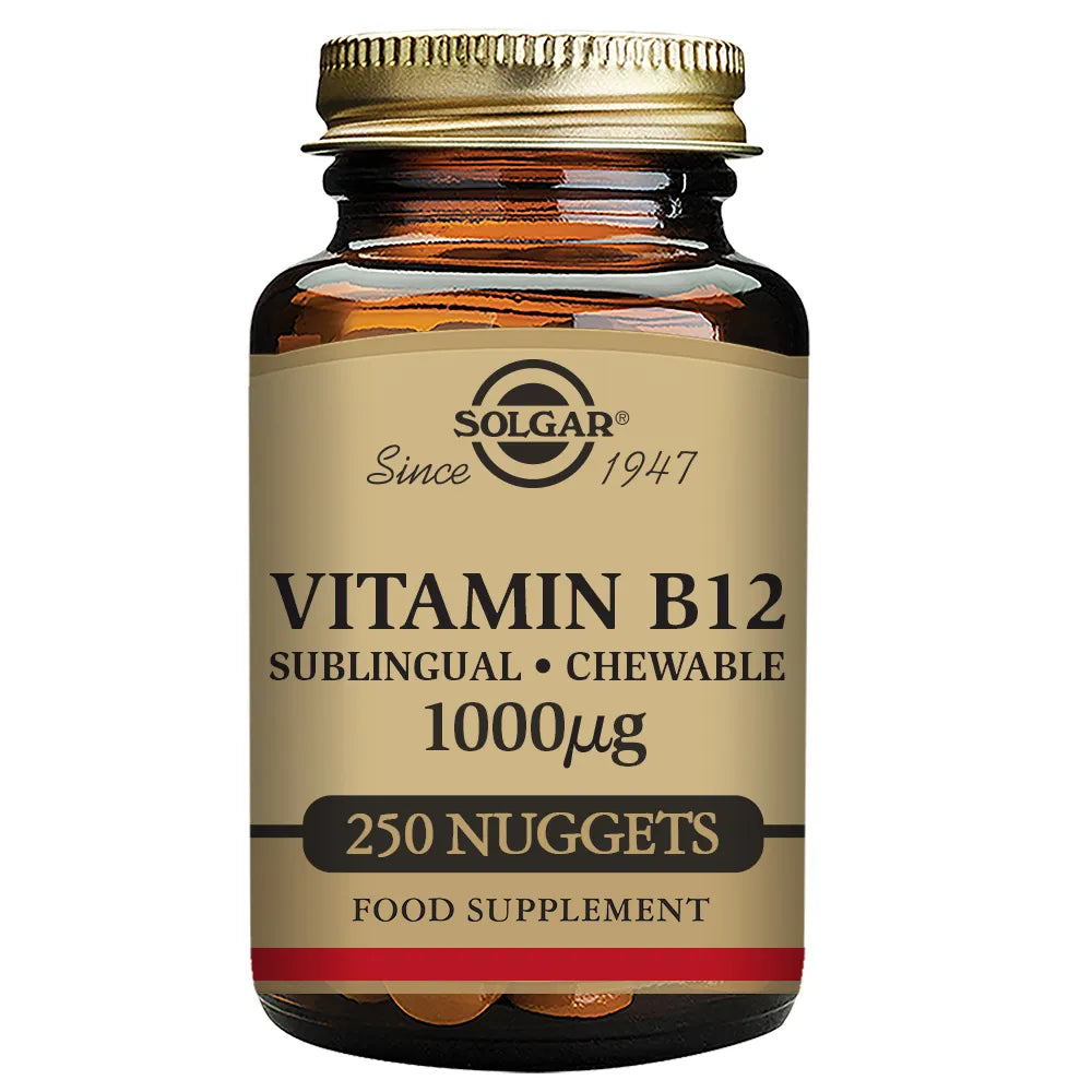 Solgar Vitamina B12 1000mcg - Cianocobalamina 250 Compresse