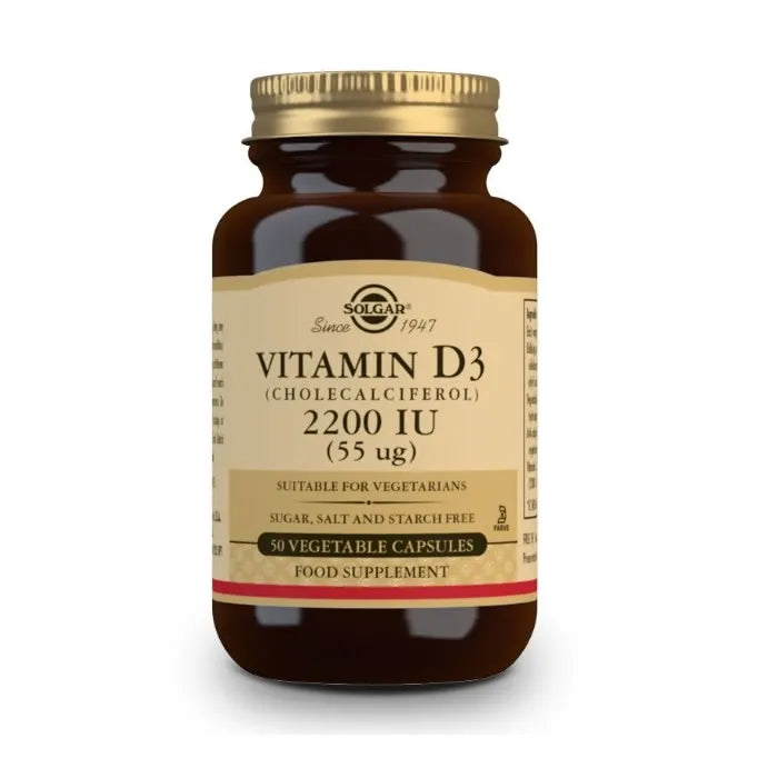Solgar Vitamina D3 2200 UI (55 mcg) 50 Capsule