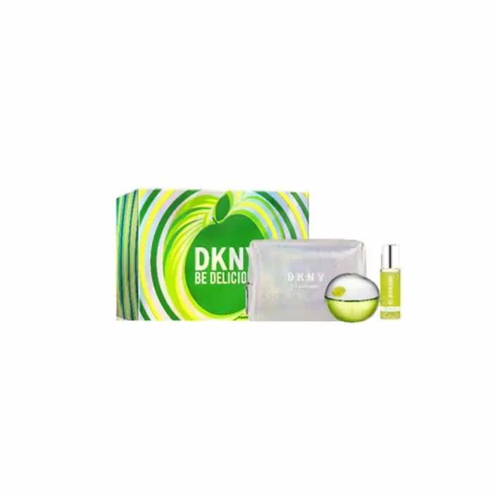 Donna Karan Be Delicious Eau De Parfum Spray 100ml Set 3 Parti