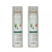 Klorane Shampoo Secco Con Avena E Ceramide Con Colore 2x150ml