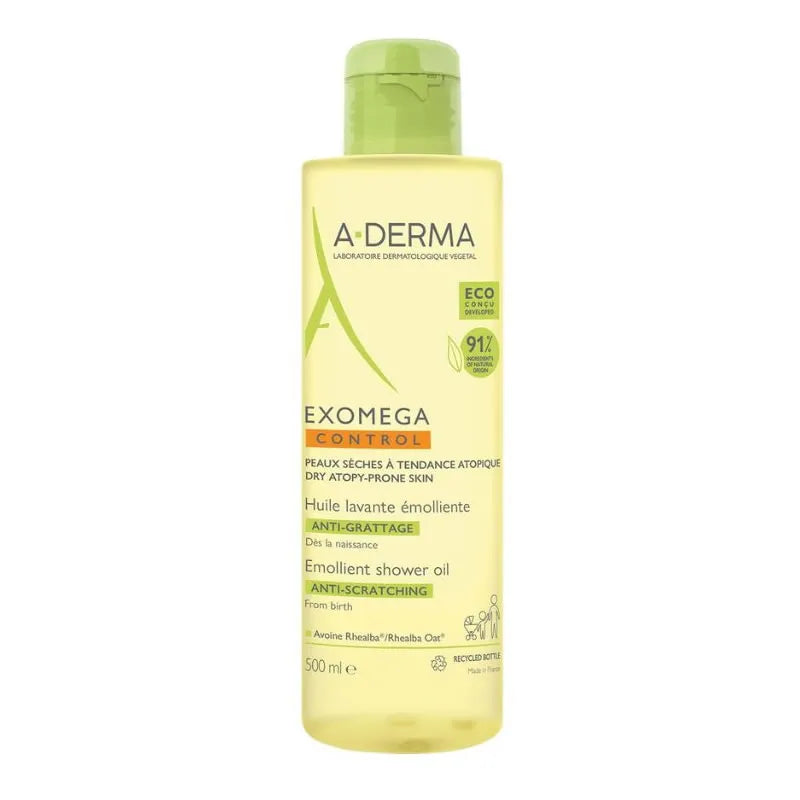 A-Derma Exomega Olio Da Bagno E Doccia 500ml