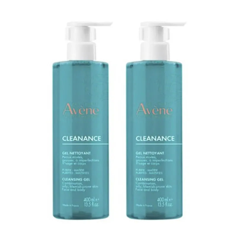 Avène Cleanance Duo Gel Detergente 2 x 400ml