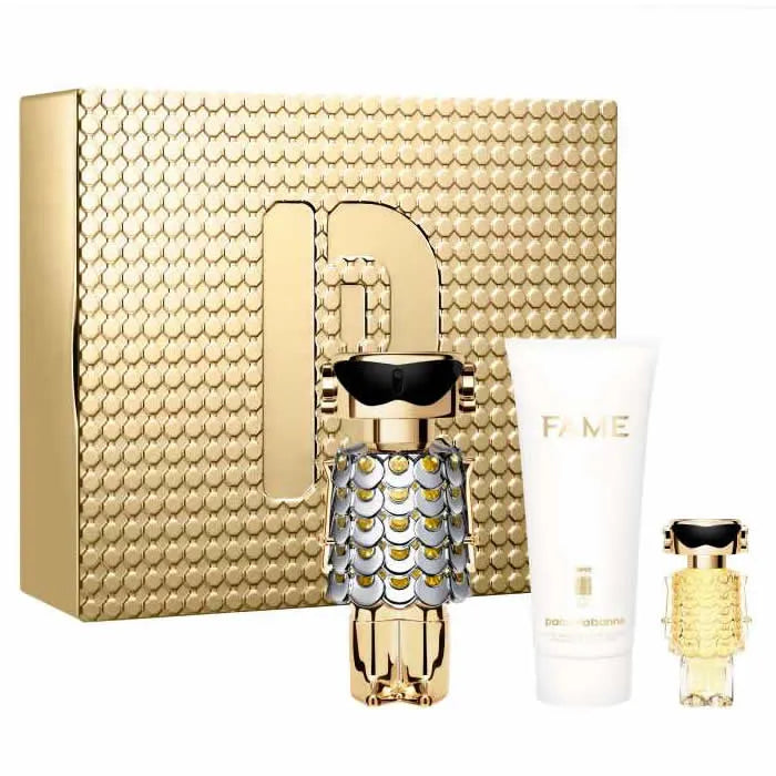 Paco Rabanne Fame Eau De Parfum Spray 80ml Set 3 Parti