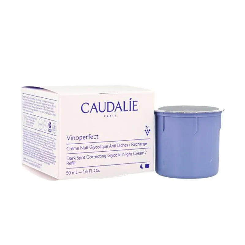Caudalie Vinoperfect Crema Notte Glicolica Anti-Macchie Ricarica 50ml