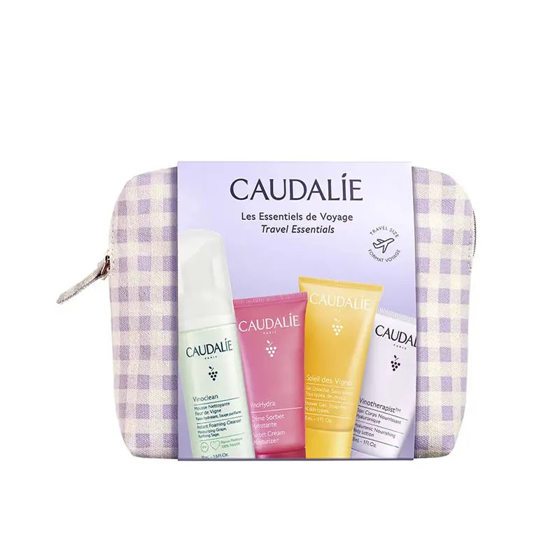 Set Di Beauty Case Caudalie 5 Pezzi