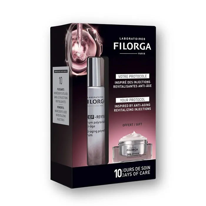 Filorga NCEF-Revitalize Siero Anti-Età Polirevitalizzante 30ml Set 2 Pezzi