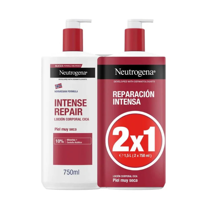 Neutrogena Intense Repair Lotion 2x750ml