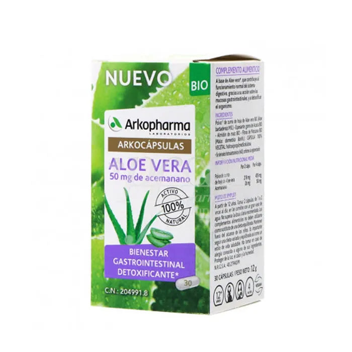 Arkocapsulas Aloe Vera Bio 30 Capsule