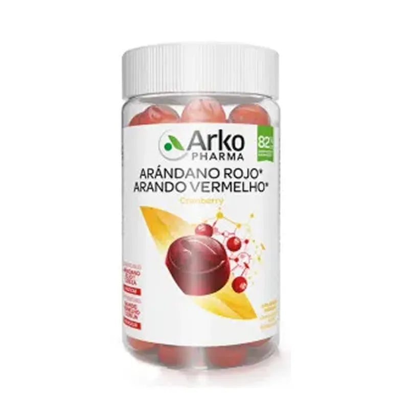 Arkopharma Mirtillo Rosso 60 Gommose Gusto Mirtillo Rosso E Ciliegia