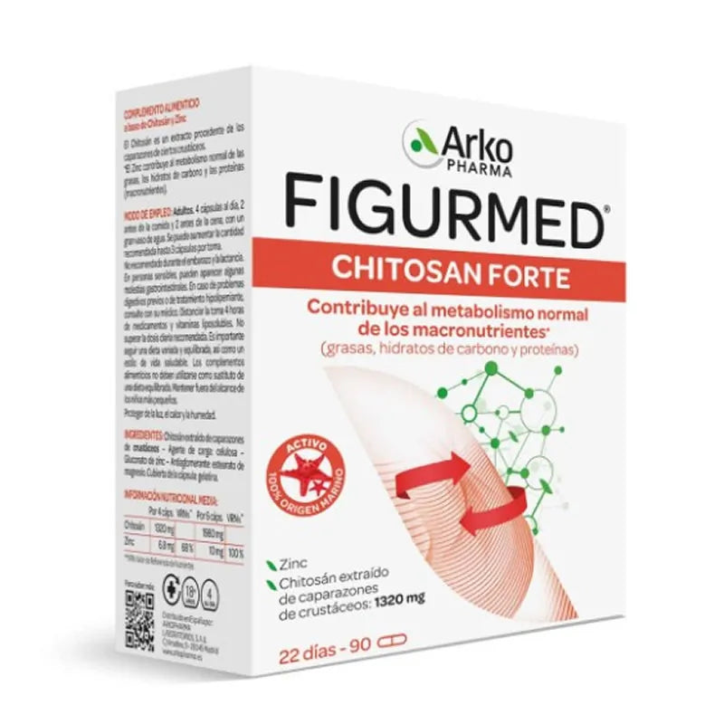 Arkopharma Chitosano Forte 325 mg 90 Capsule