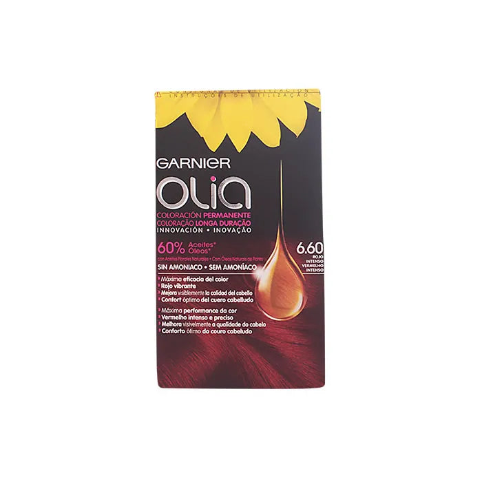 Garnier Olia Permanent Coloring 6,60 Profondo Rosso