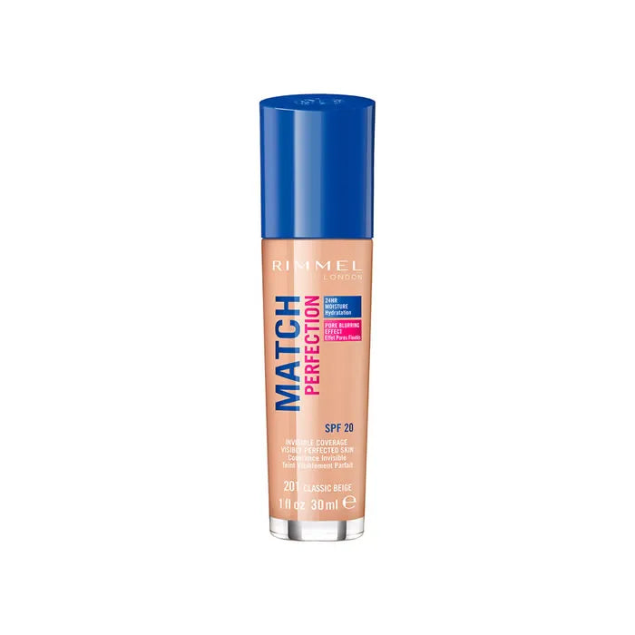 MATCH PERFECTION foundation #201-classic beige 30 ml