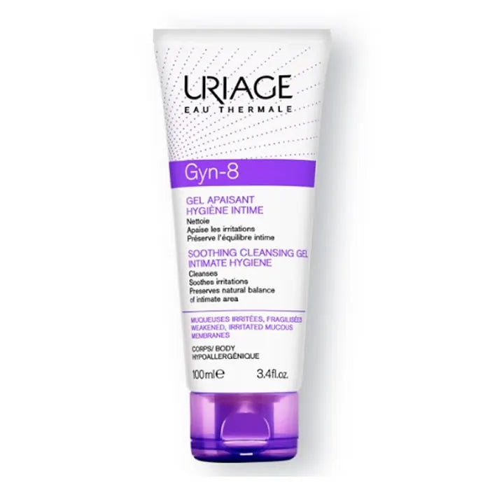 Uriage Gyn-8 Gel Lenitivo Per L'igiene Intima 100ml