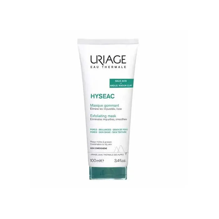 Uriage Hyseac Maschera Viso Esfoliante Per Pelle Mista/Grassa 100 ml