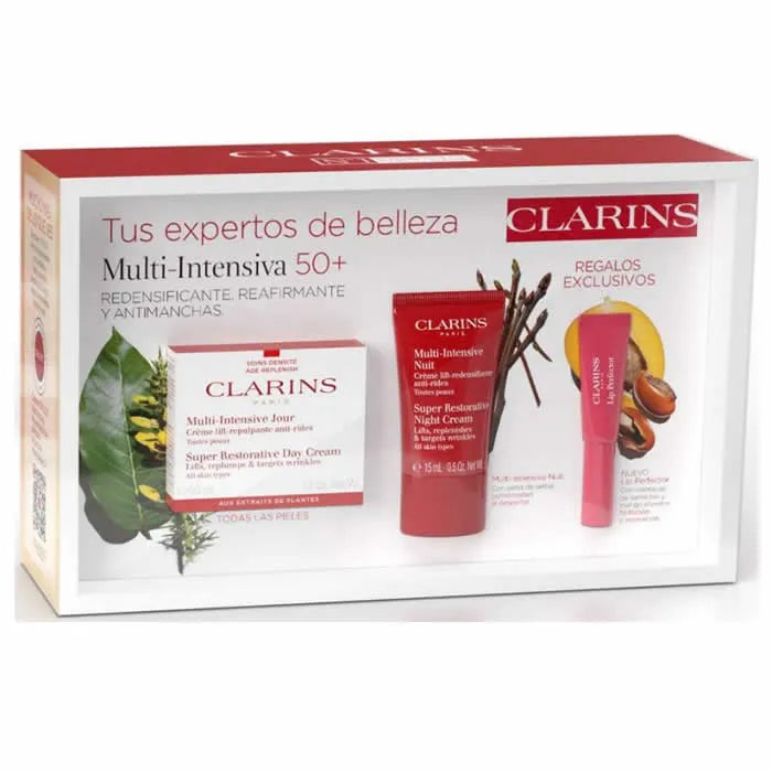 Clarins Super Restorative Day Cream All Skin Types 50ml Set 3 Parti