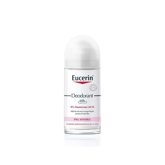 Eucerin Deodorante Roll On 0% Aluminium Pelle Sensibile 50ml