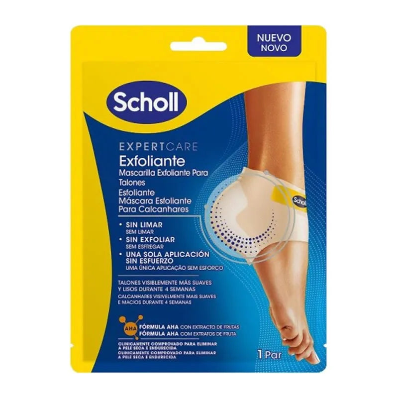 Maschera Esfoliante Per Talloni Scholl 1 Paio