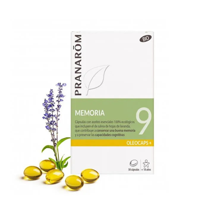 Pranarom Oleocaps 9 Memoria 30 Capsule