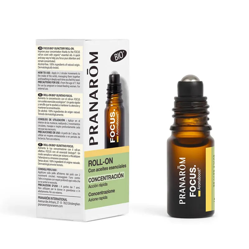 Pranarom Aromaboost Concentrazione Roll-On 5ml