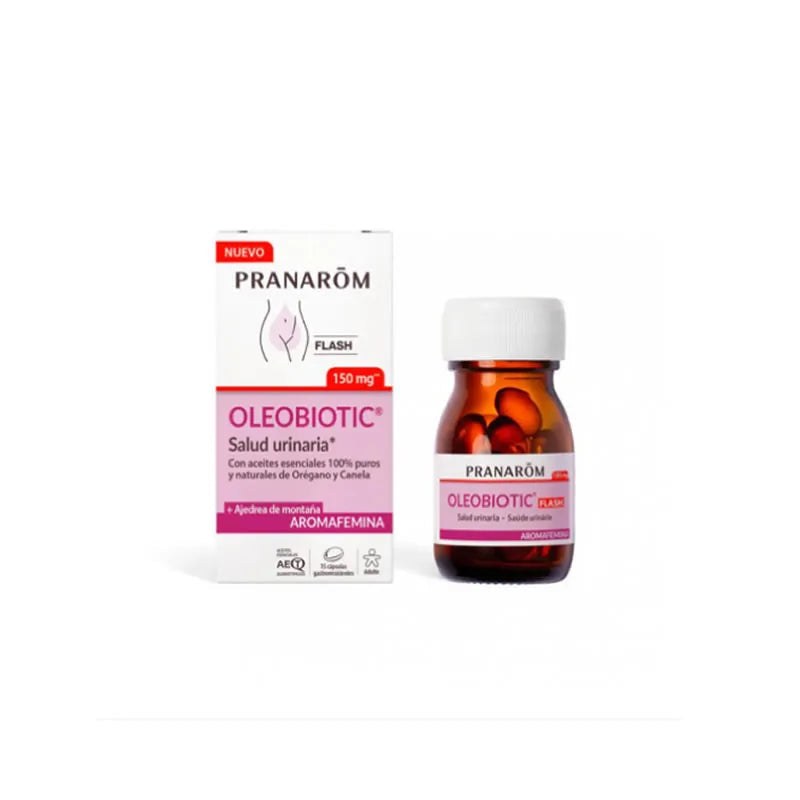 Pranarom Oleobiotic Aromafemina Salute urinaria 15 capsule