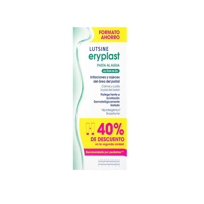 Lutsine Eryplast Pasta all'acqua 2 x 125gr
