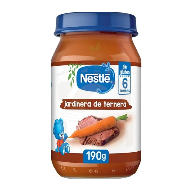 Nestlé Vasetto di Verdure con Manzo Senza Glutine dai 6 Mesi 190g