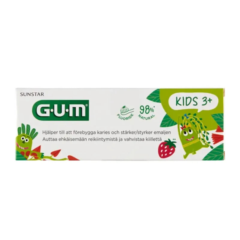 Gum Kids Dentifricio Gusto Fragola 50ml
