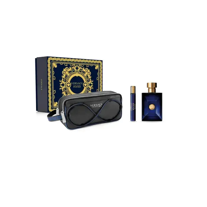 Versace Dylan Blue Eau De Toilette Spray 100ml Set 3 Parti