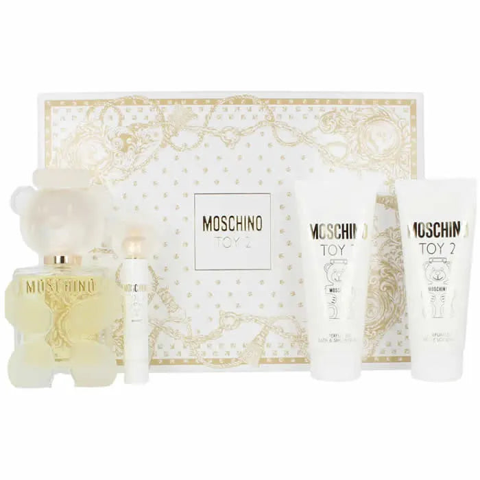 Moschino Toy 2 Eau De Parfum Spray 100ml Set 4 Parti