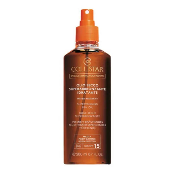 Collistar Olio Secco Superabbronzante Idratante Spf15 200ml