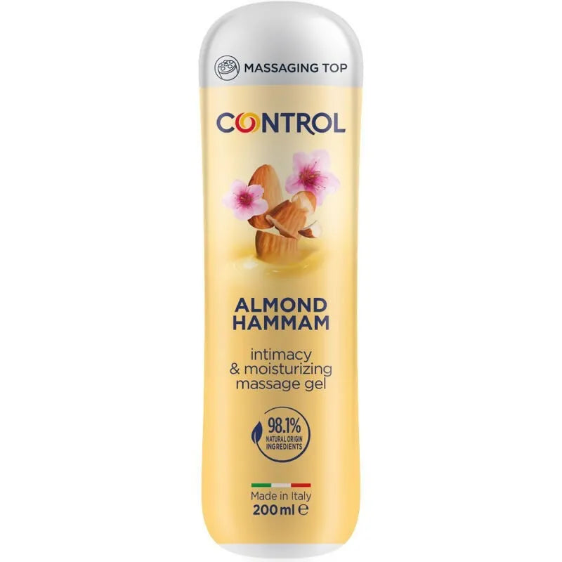 Control Gel Da Massaggio Al Latte Di Mandorla 200ml