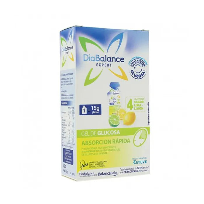 DiaBalance Expert Gel di Glucosio al Limone 4U