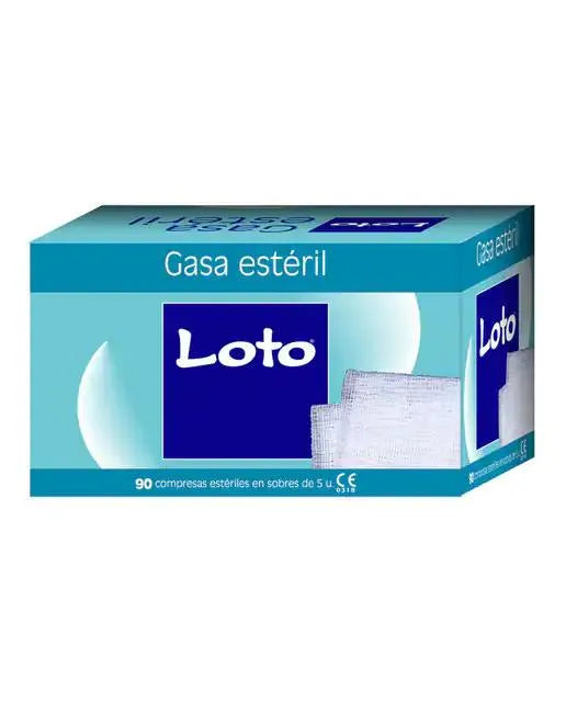 Indasec Loto Gasa Suave Hidrófila 100 Algodón 90 Uds