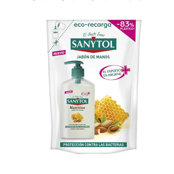 Sanytol Sapone Mani Nutriente Ricarica 200ml