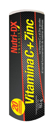 Ynsadiet Vitamina C Zinc 20 Comp Efervescentes