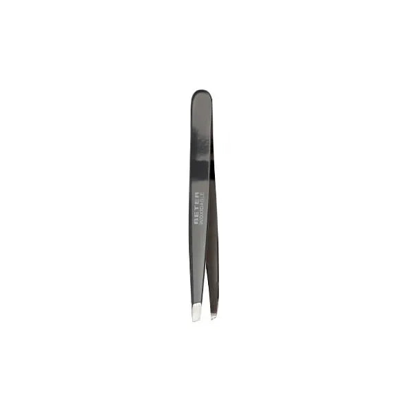 PINZAS depilar con punta oblicua inoxidable esmaltada 9,7 cm