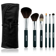PROFESSIONAL estuche-manta con brochas make up 6 u