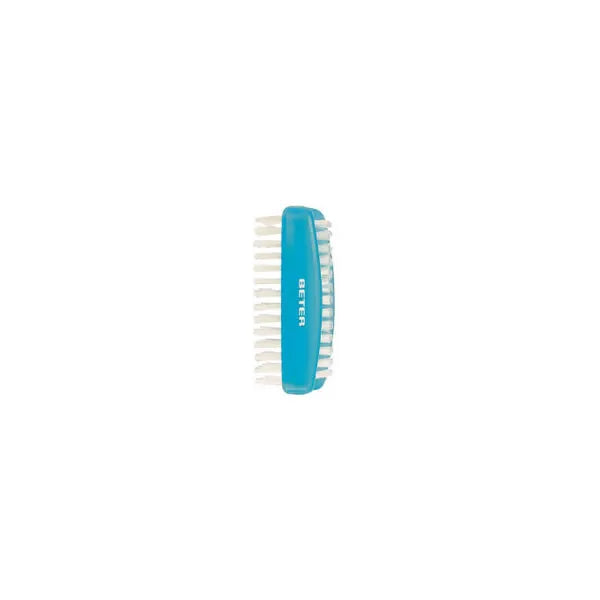 DOUBLE NAIL BRUSH, nylon bristles #gray 1 unit