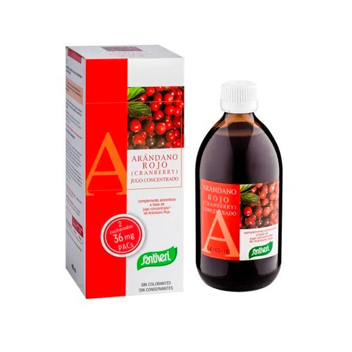 Santiveri Concentrato di Mirtilli Rossi 490ml