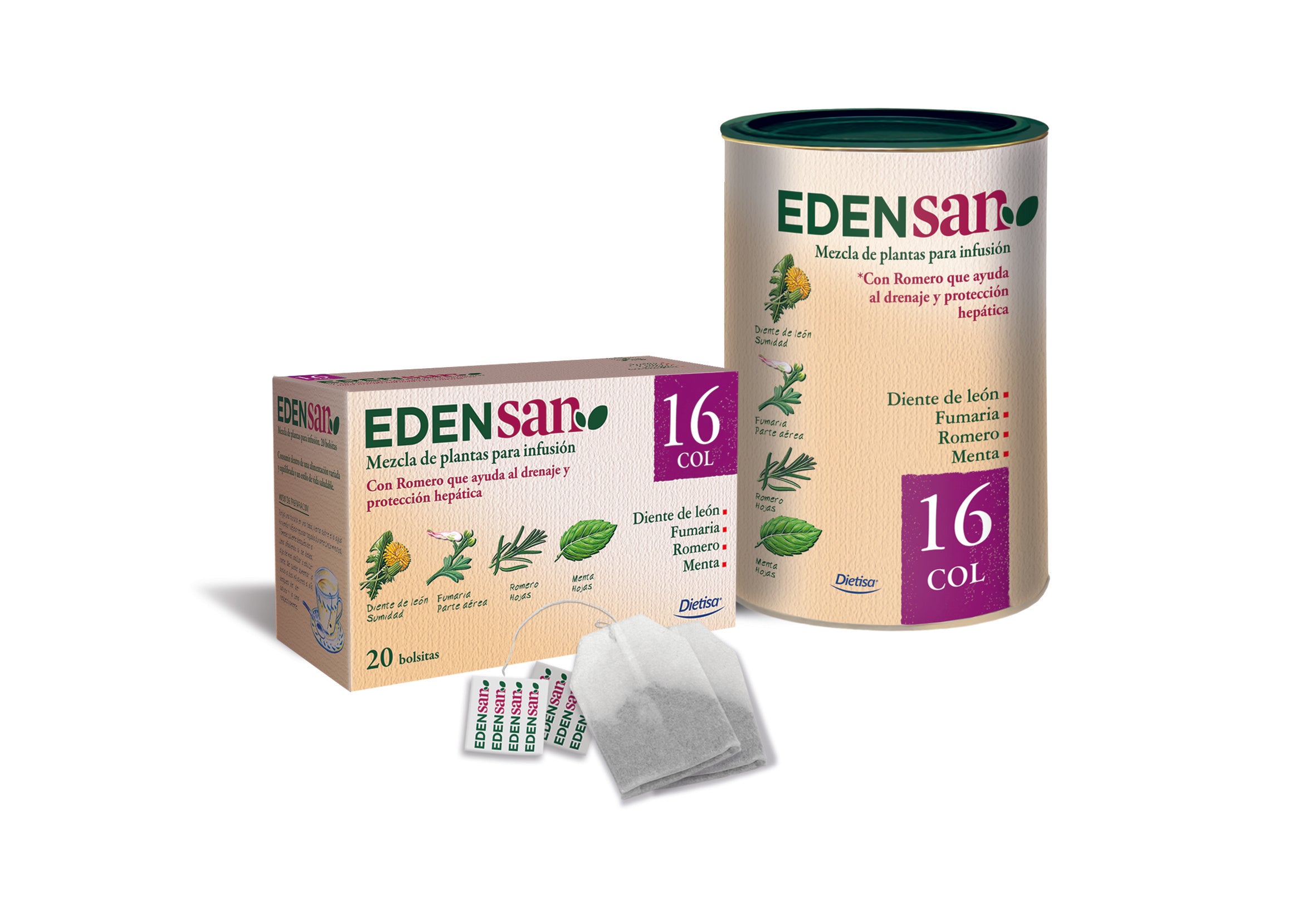 Dietisa Edensan 16 Col 20 Filtros
