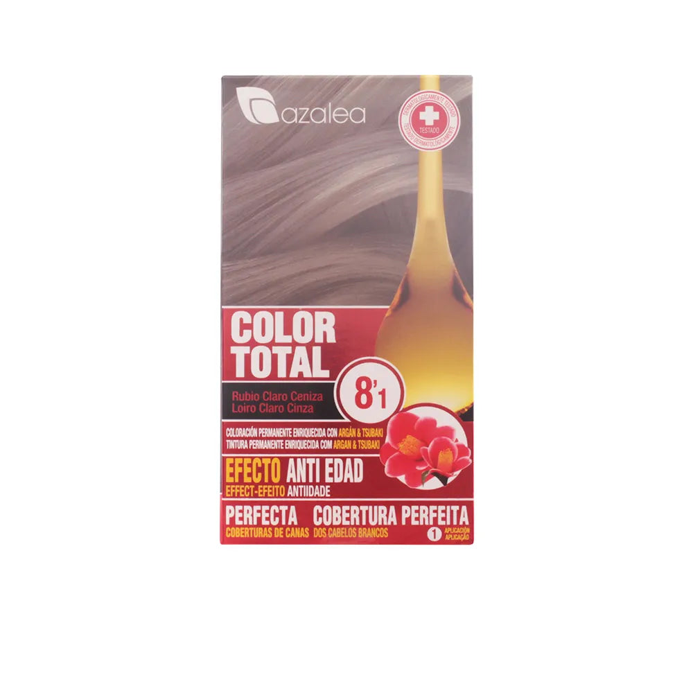 Azalea Colore Totale 8,1 Capelli Biondi Chiaro Cenere