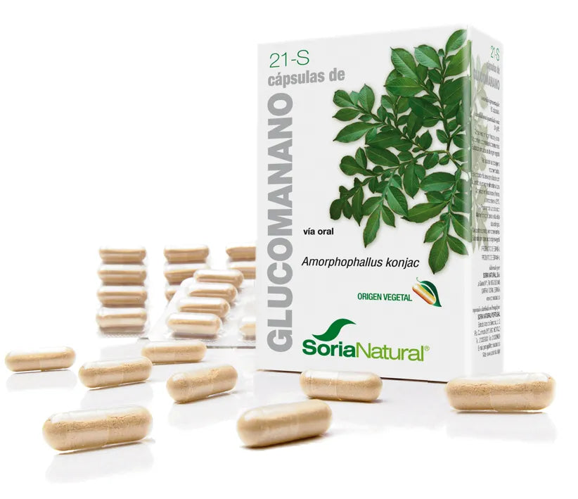 Soria 21-S Glucomanano 400 Mg 60 Cap