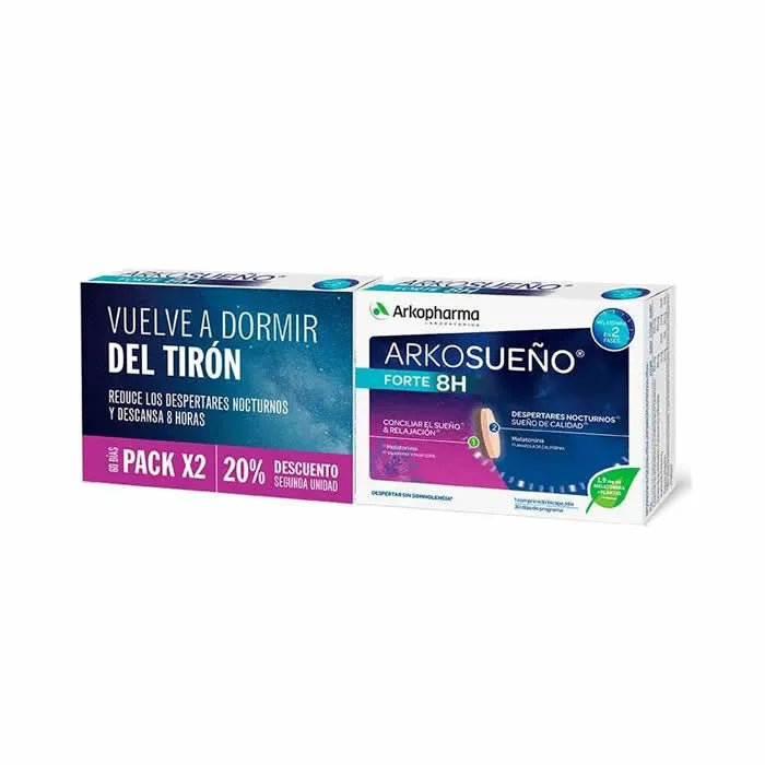 Arkopharma Arkorelax Sleep Forte Duplo 30 Compresse