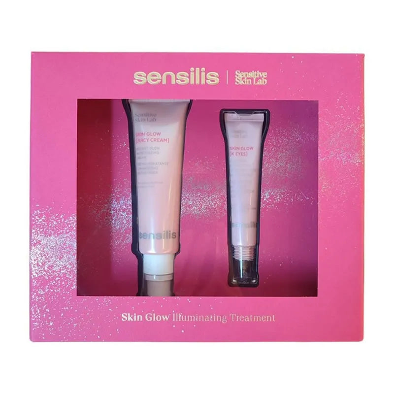 Sensilis Pack Skin Glow Juicy Crema 50ml + Skin Glow K Occhi 15ml