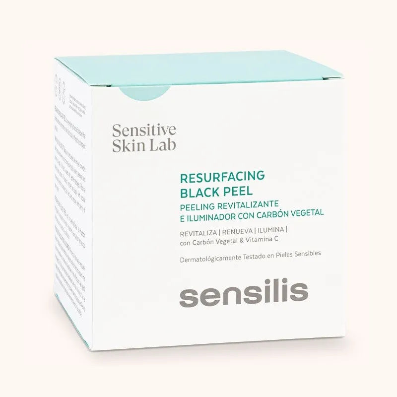Sensilis Resurfacing Peeling Nero Rivitalizzante E Illuminante 50ml