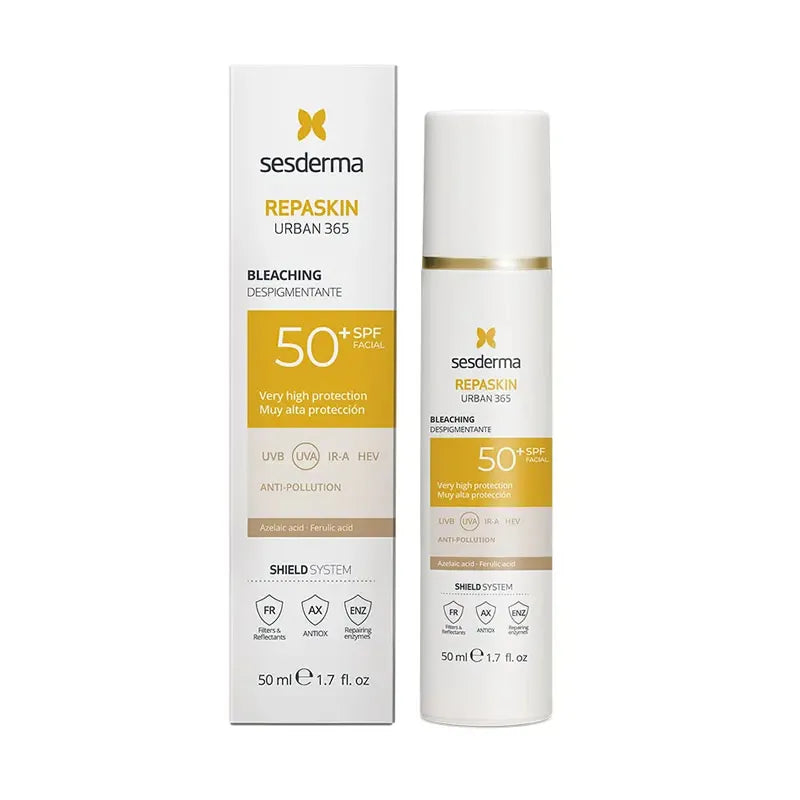 Sesderma Repaskin Urban 365 Fotoprotettore Depigmentante Spf50+ 50ml