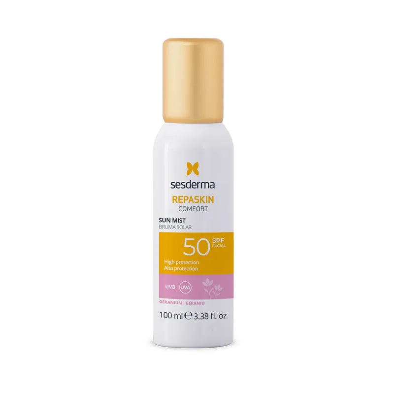 Sesderma Repaskin Confort Solar Mist Spf50 Geranio 100ml