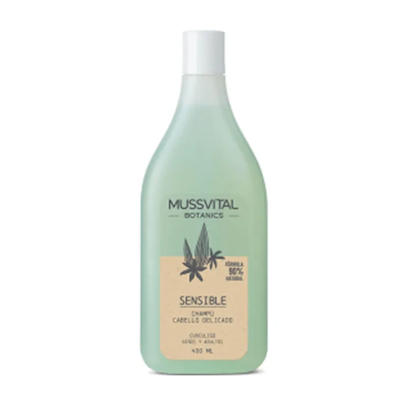 Mussvital Botanics Shampoo Sensibile Capelli Delicati 400 ml