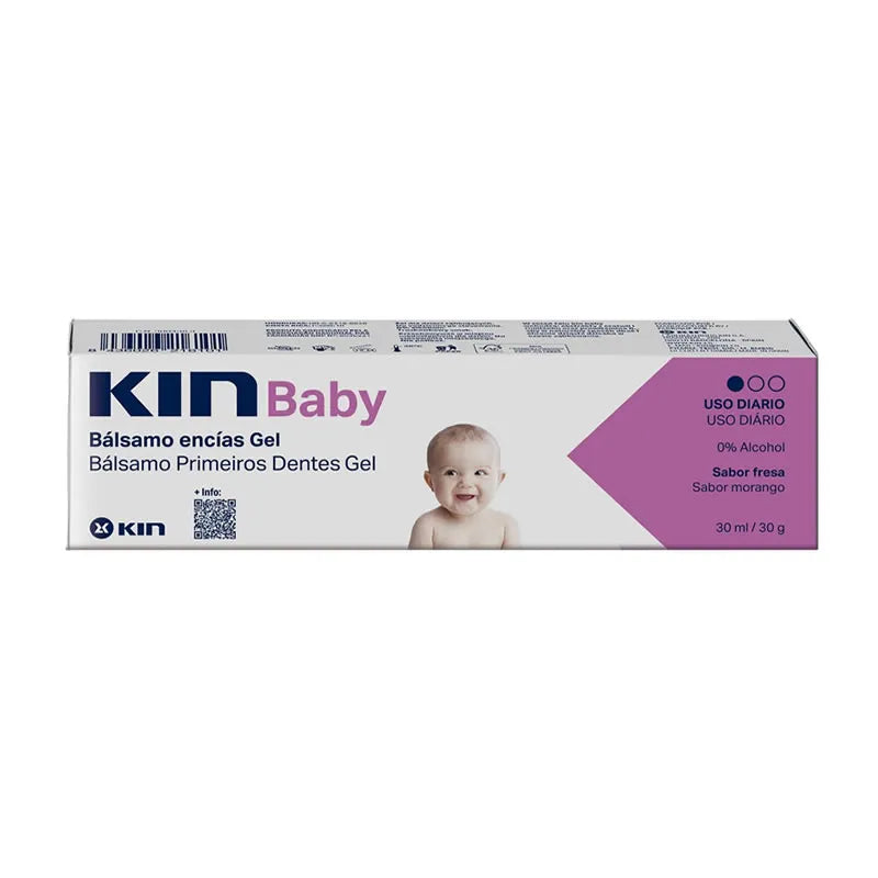 Kin Baby Gum Balsamo Gel Gusto Fragola 30ml