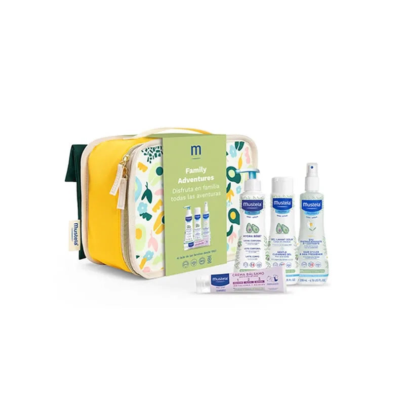 Mustela Valigie Familiari Pastel Set 5 pezzi